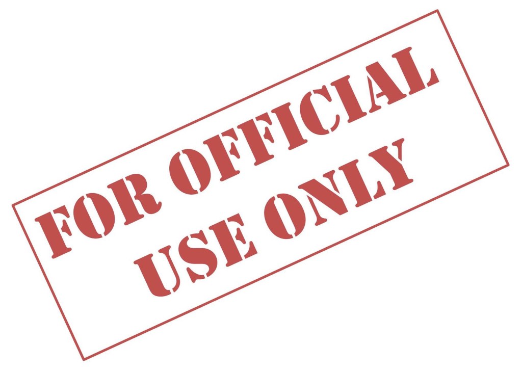 For Official Use&nbsp;Only